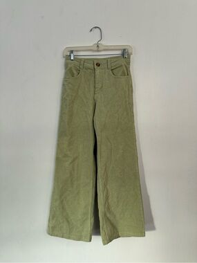 Billabong Wide-Leg Corduroy Jeans in Sage Green